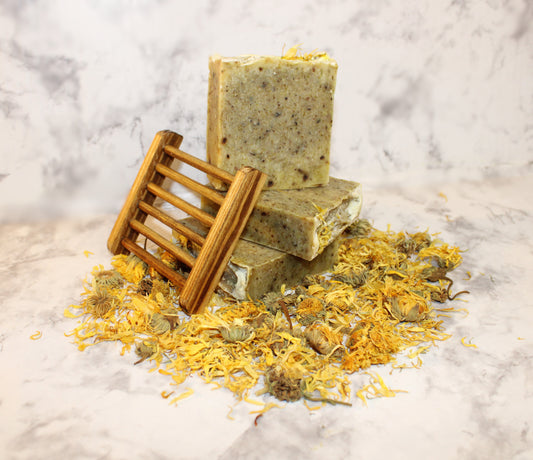 Chamomile & Calendula with Soap Dish and Additives